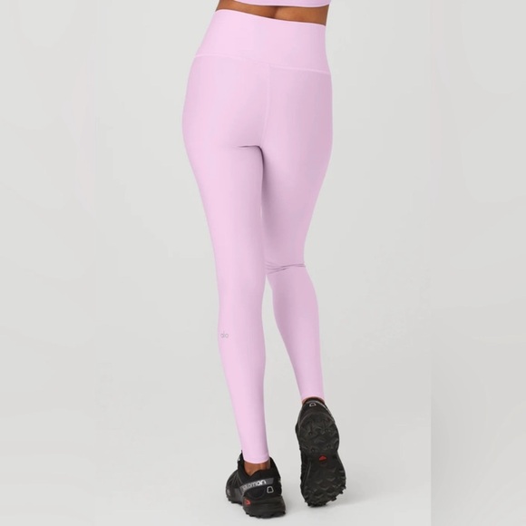 NWT ALO High-Waist Airlift Legging in Sugarplum Pink Size L - Picture 3 of 14